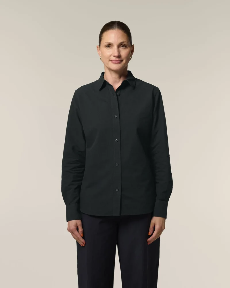 Oxford Shirt Medium Fit Stanley/Stella zum Personalisieren