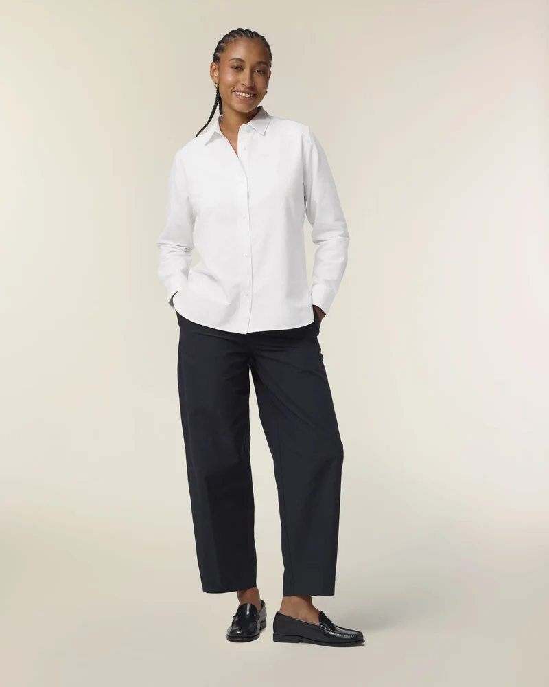 Oxford Shirt Medium Fit Stanley/Stella zum Personalisieren