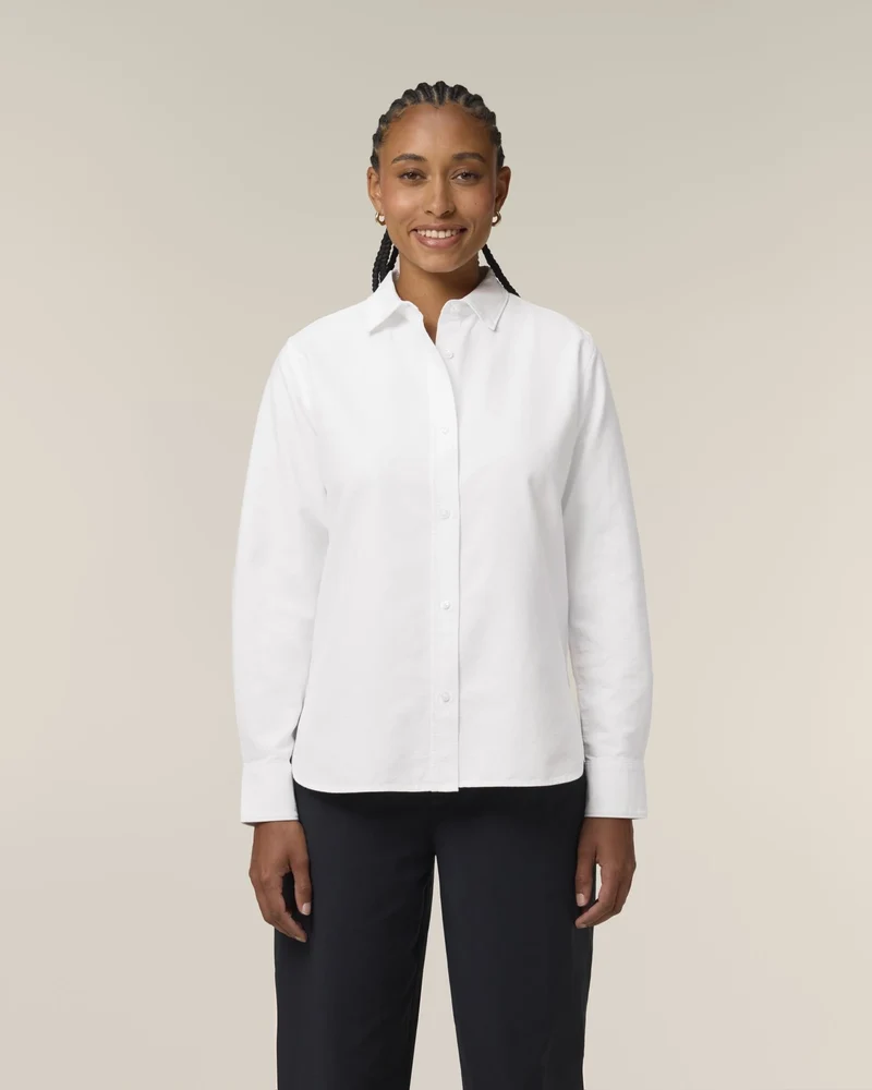 Oxford Shirt Medium Fit Stanley/Stella zum Personalisieren