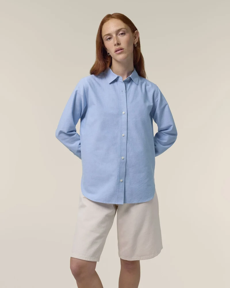 Oxford Shirt Medium Fit Stanley/Stella zum Personalisieren
