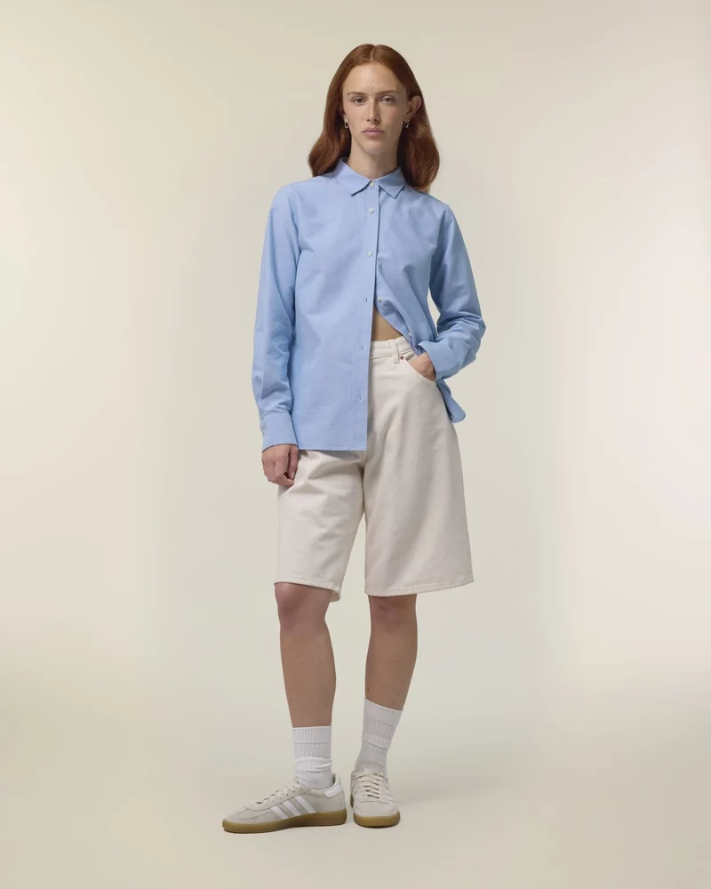 Oxford Shirt Medium Fit Stanley/Stella zum Personalisieren