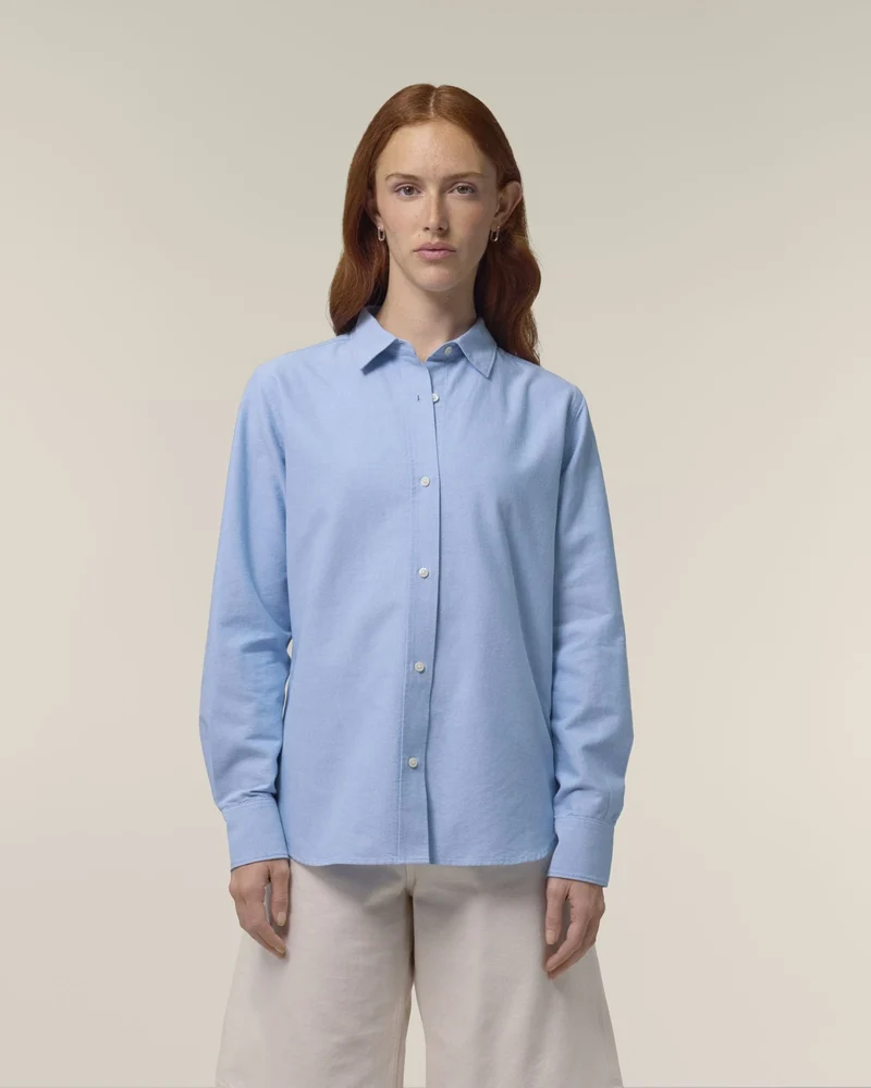 Oxford Shirt Medium Fit Stanley/Stella zum Personalisieren