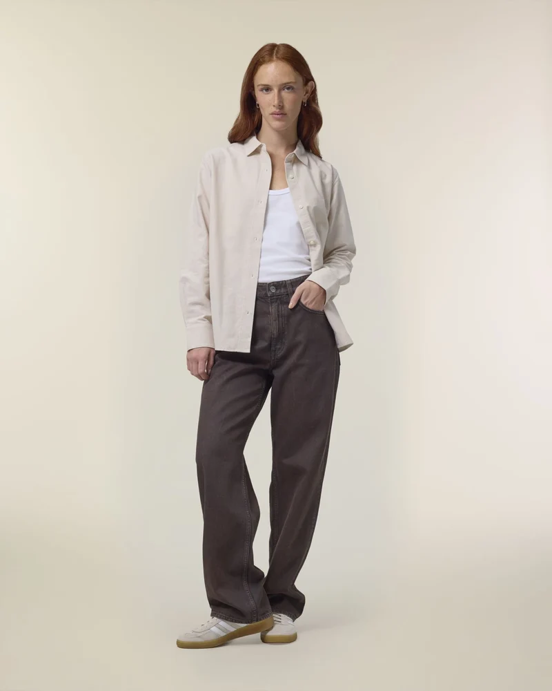 Oxford Shirt Medium Fit Stanley/Stella zum Personalisieren