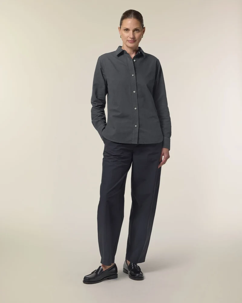 Oxford Shirt Medium Fit Stanley/Stella zum Personalisieren