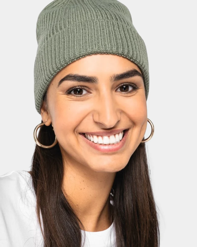 Unisex-Mütze aus Wolle zum Personalisieren