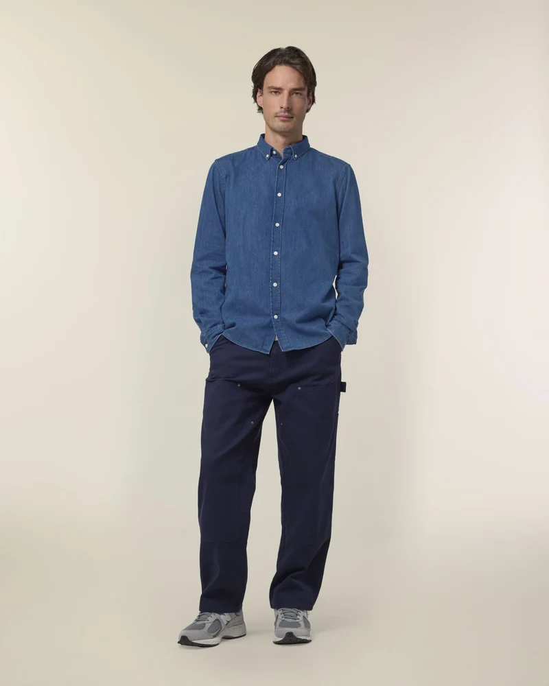 Hemd Denim Bio-Baumwolle Stanley/Stella zum Personalisieren