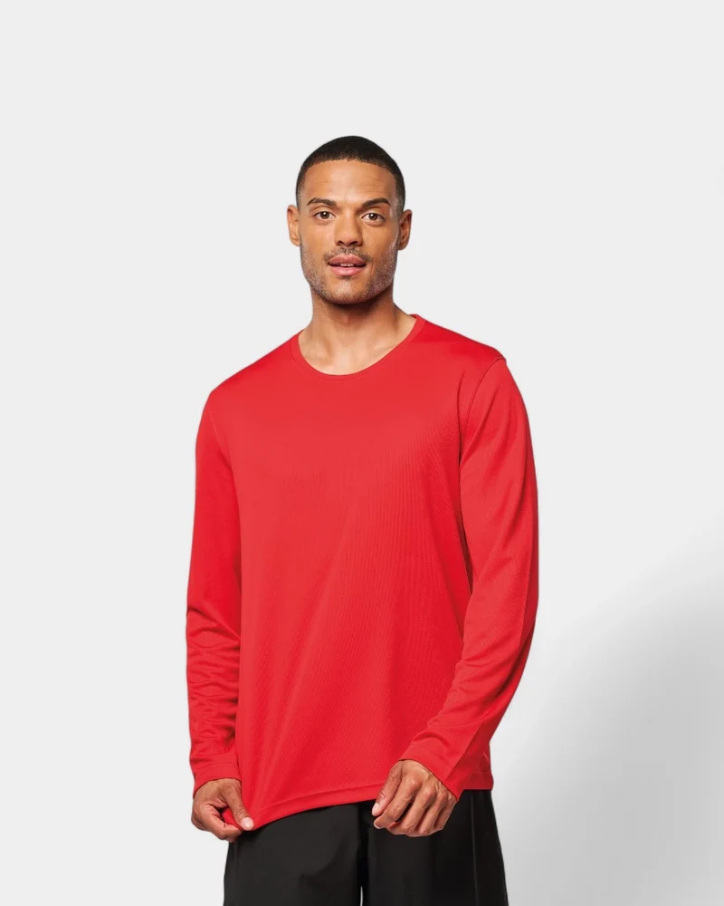 Sport-Langarmshirt für Herren zum Personalisieren