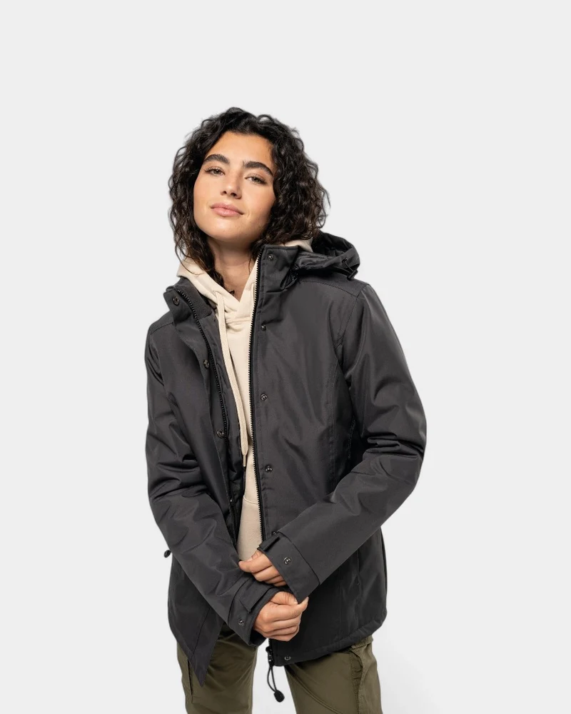 Damen-Kapuzenparka zum Personalisieren
