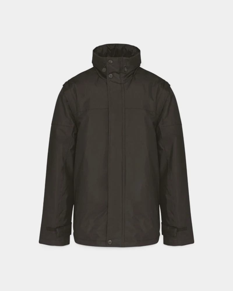 Herrenjacke mit abnehmbaren Ärmeln zum Personalisieren
