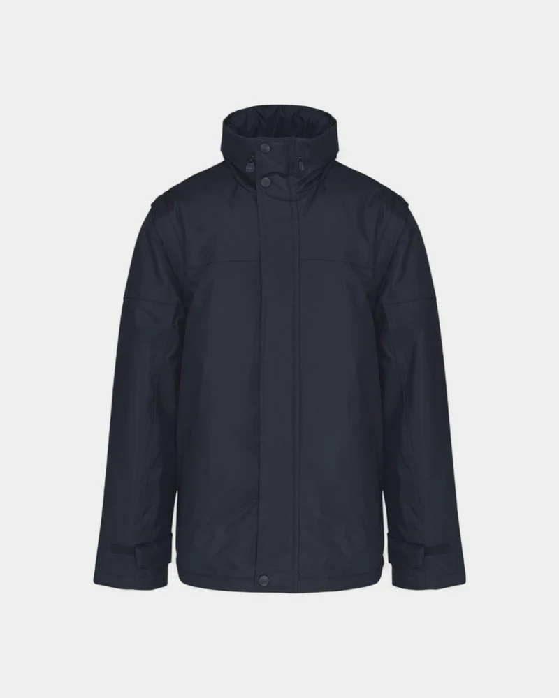 Herrenjacke mit abnehmbaren Ärmeln zum Personalisieren