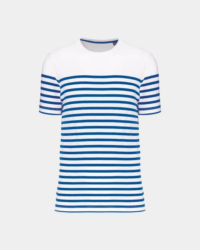 Marine-T-Shirt mit Rundhalsausschnitt für Herren zum Personalisieren