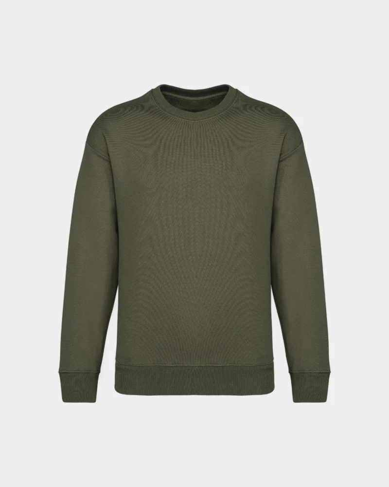 Oversize-Sweatshirt mit Rundhalsausschnitt Unisex zum Personalisieren