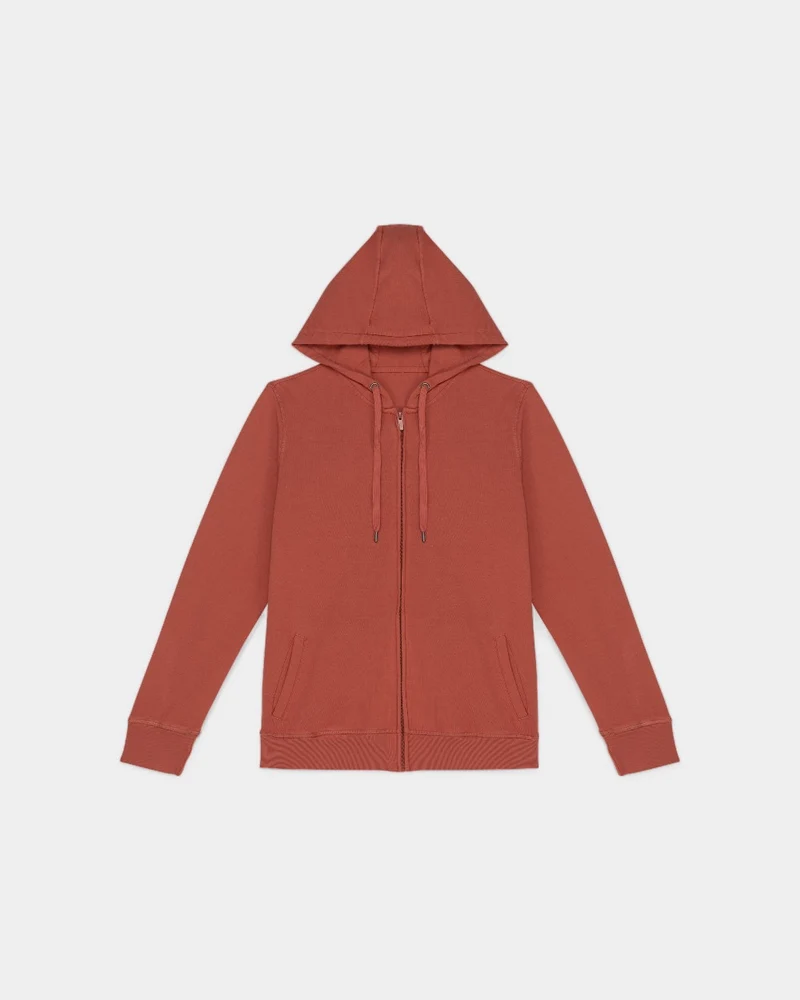Kapuzensweatjacke mit Reißverschluss Made in Europe zum Personalisieren