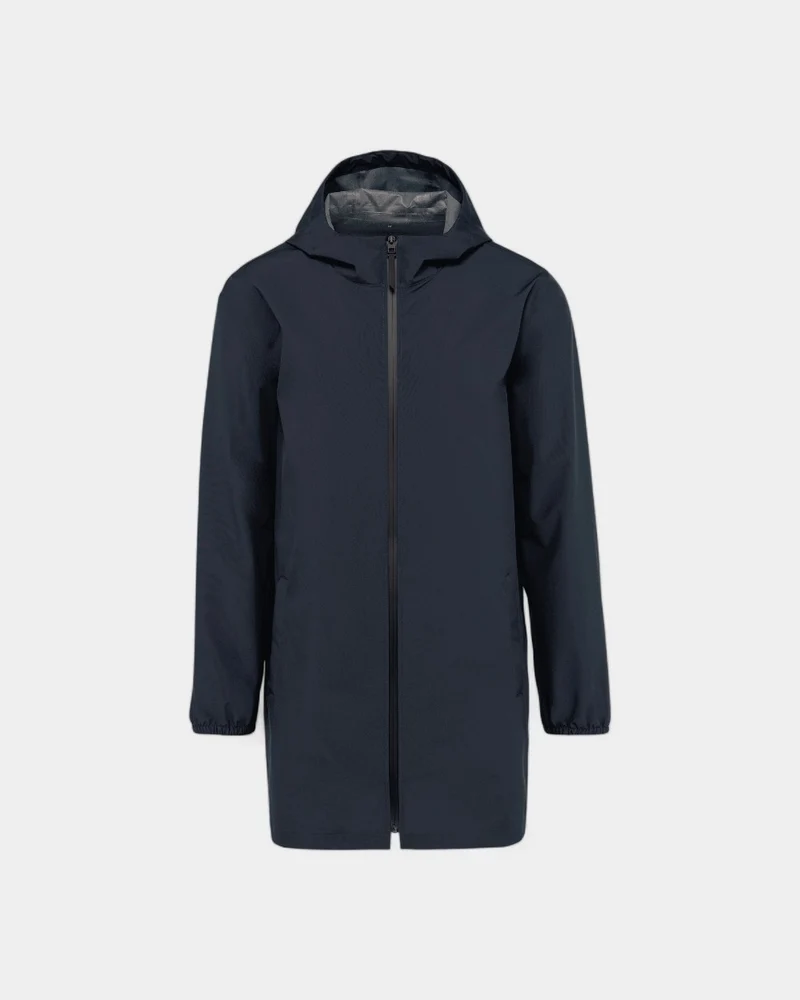 Nachhaltige wasserdichte Unisex-Jacke zum Personalisieren
