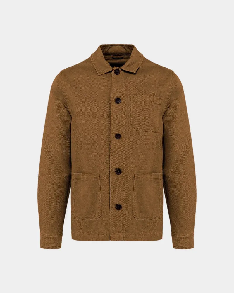 Nachhaltige Jacke im Washed-Look für Herren zum Personalisieren