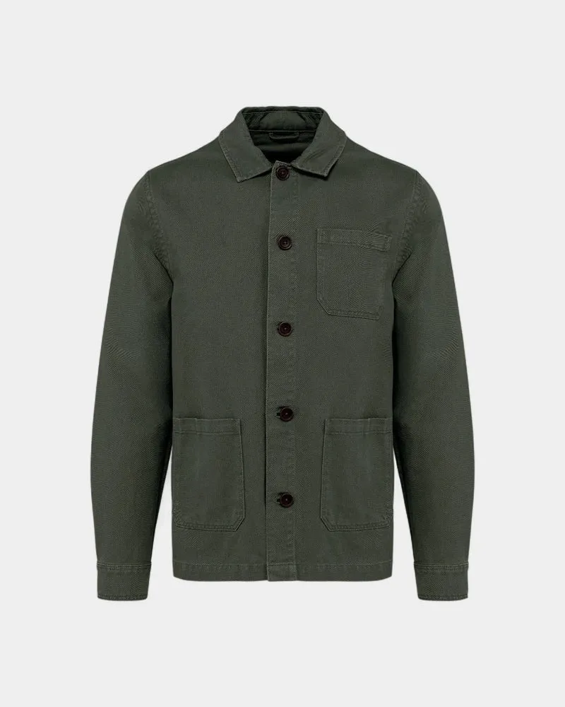 Nachhaltige Jacke im Washed-Look für Herren zum Personalisieren