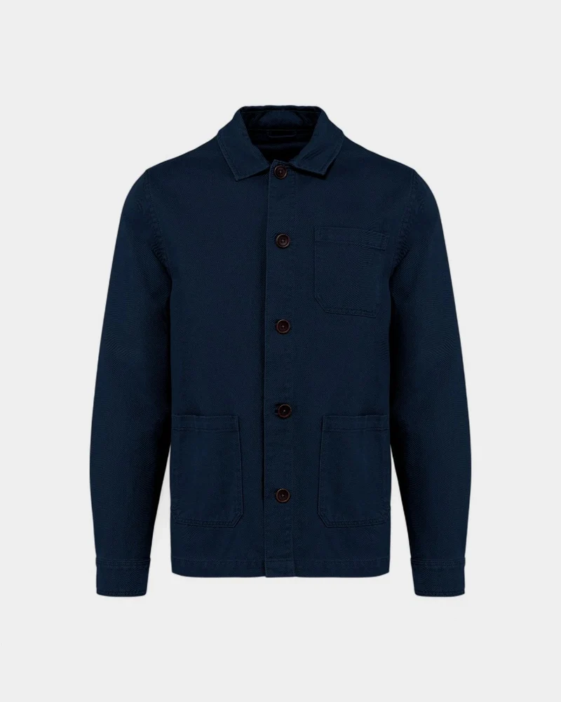 Nachhaltige Jacke im Washed-Look für Herren zum Personalisieren