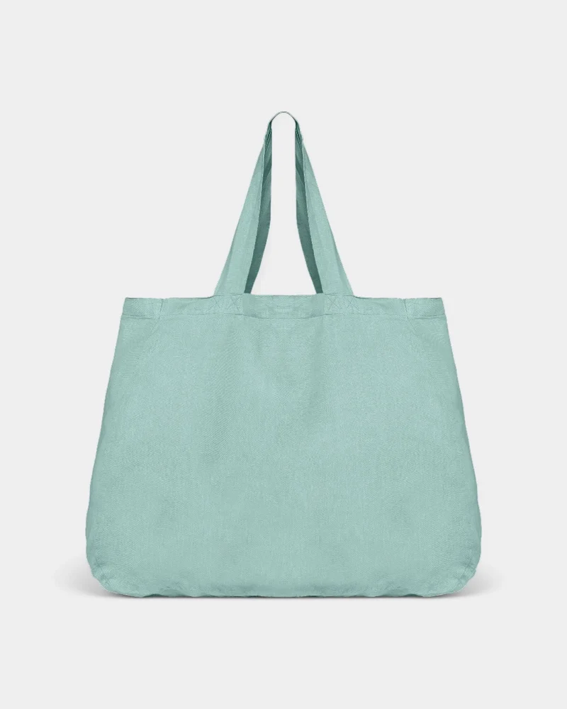 Shopping-Tasche aus Leinen zum Personalisieren