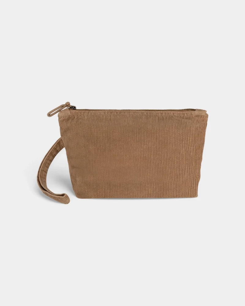 Cord-Pochette in Washed-Optik zum Personalisieren