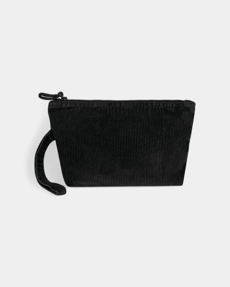 Cord-Pochette in Washed-Optik zum Personalisieren