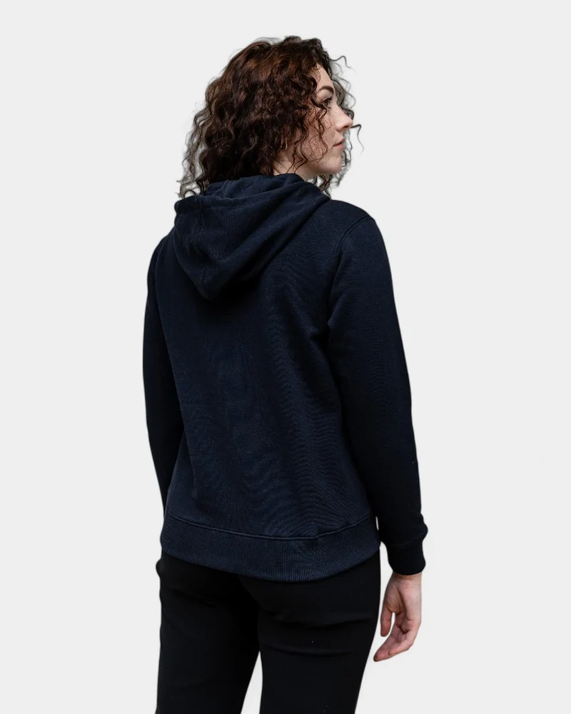 Damen-Hoodie Made in France mit Reißverschluss zum Personalisieren