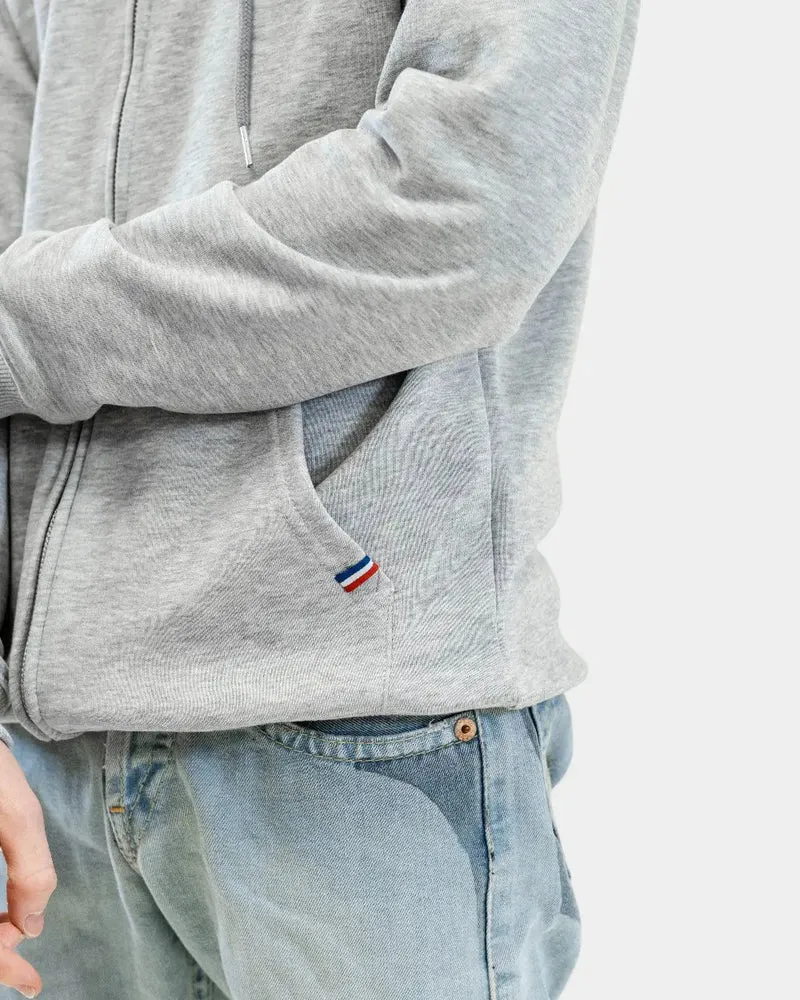 Herren-Hoodie Made in France mit Reißverschluss zum Personalisieren