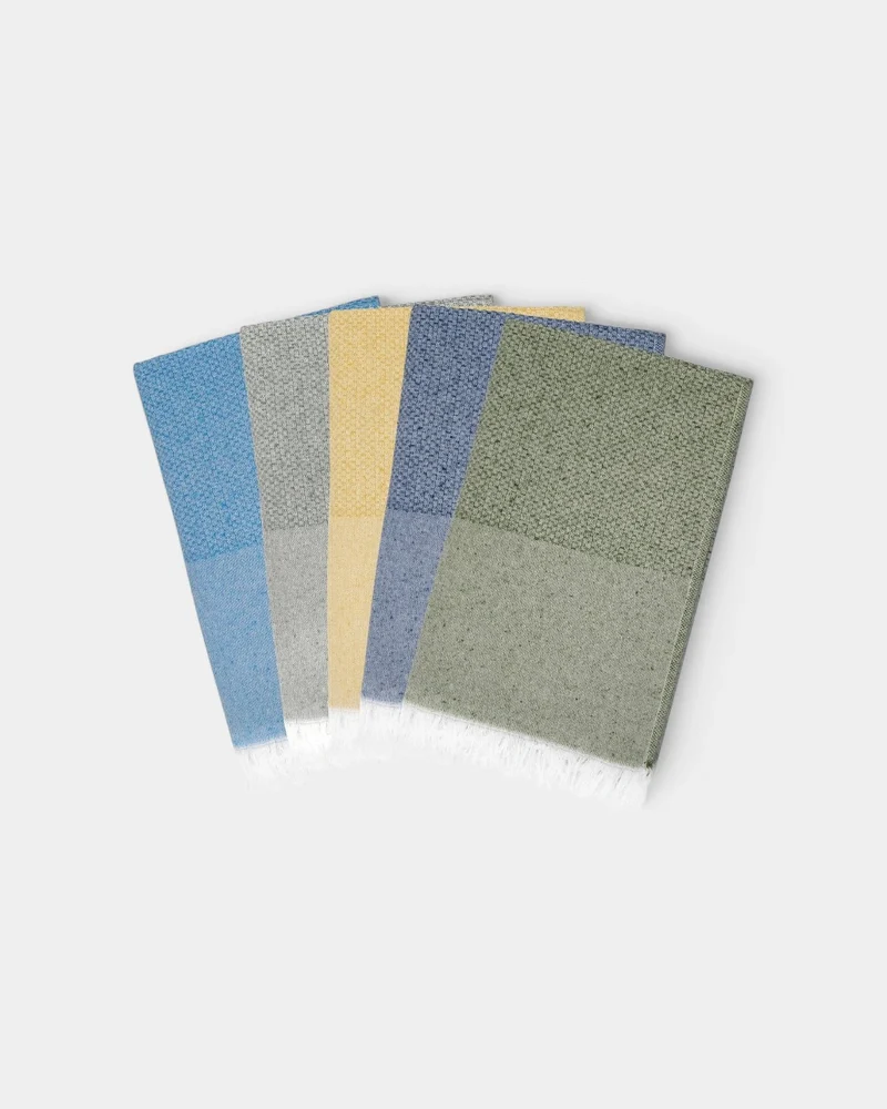 Fouta aus recycelter Baumwolle zum Personalisieren