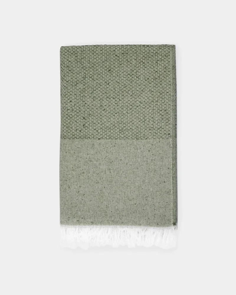 Fouta aus recycelter Baumwolle zum Personalisieren