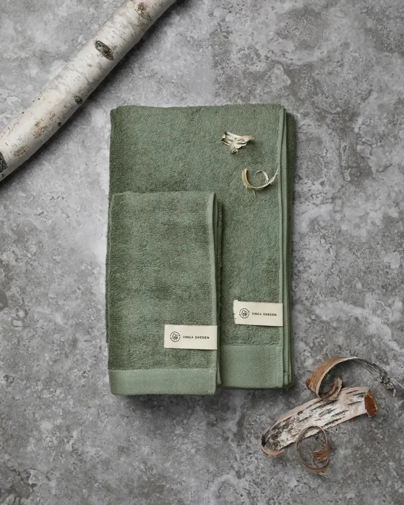 Handtuch Lyocell Vinga Birch 70x140 zum Personalisieren