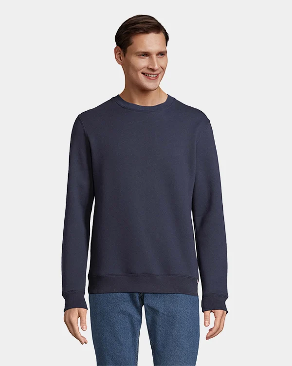 Rundhals-Sweatshirt made in France zum Personalisieren