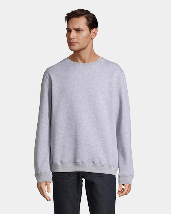 Rundhals-Sweatshirt made in France zum Personalisieren