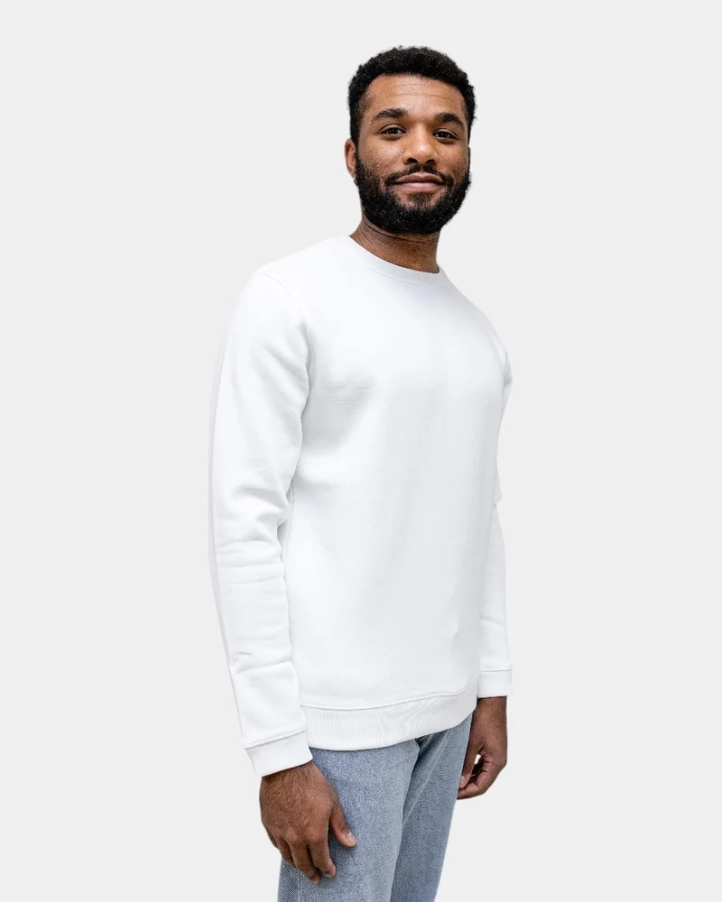 Angerautes Herren-Sweatshirt Made in France zum Personalisieren