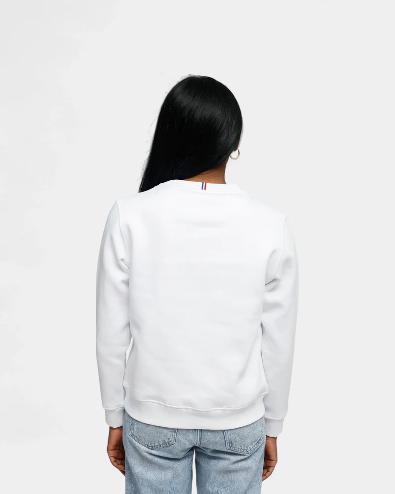 Angerautes Damen-Sweatshirt Made in France zum Personalisieren