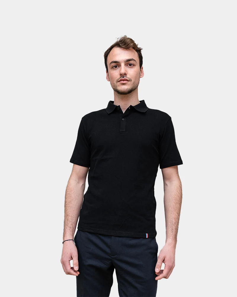 Personalisierbares Herren-Polo Made in France