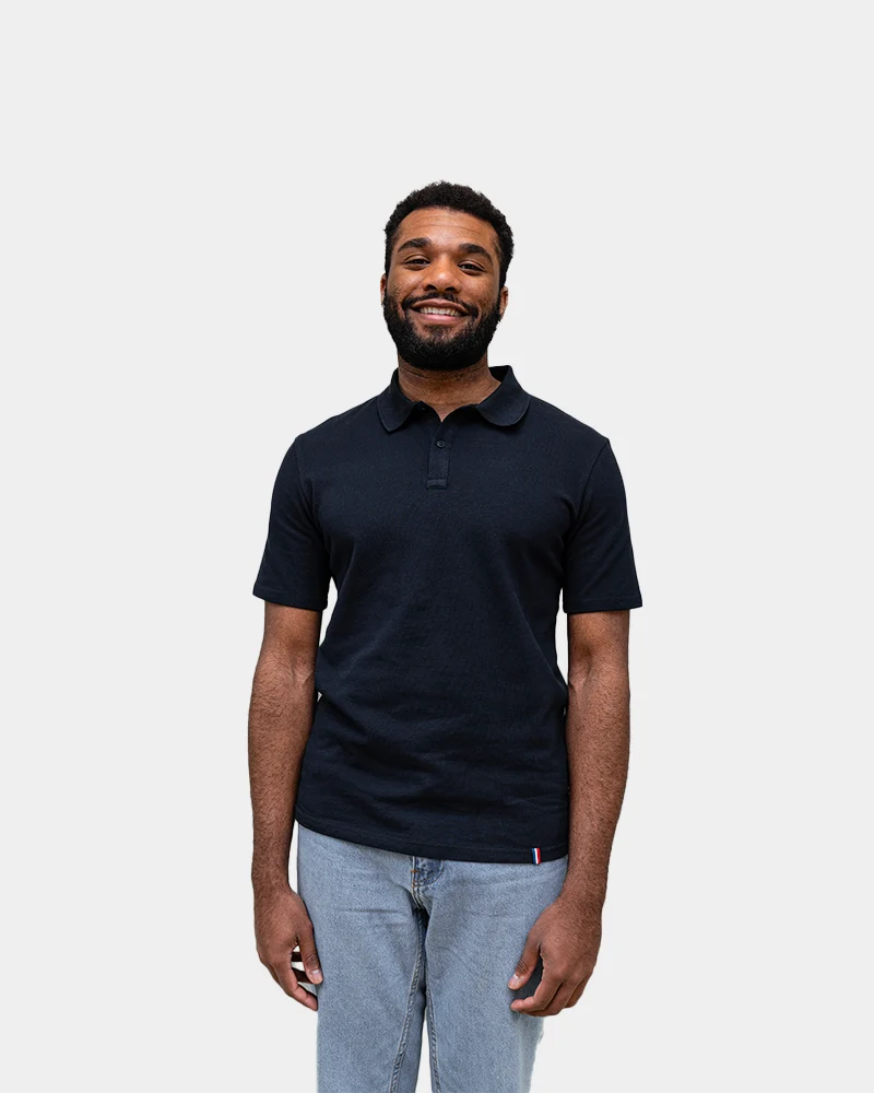 Personalisierbares Herren-Polo Made in France