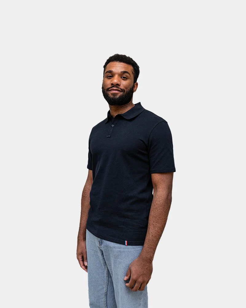 Personalisierbares Herren-Polo Made in France