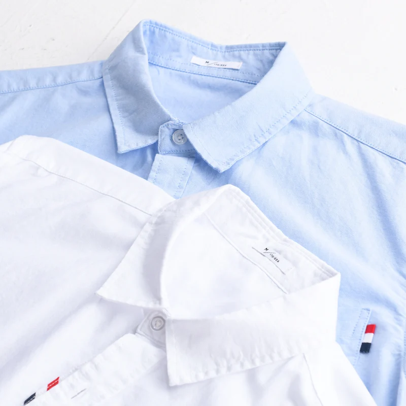 Herren Lässiges Baumwoll-Überhemd mit Brusttasche und dezentem Tricolor-Detail Drune