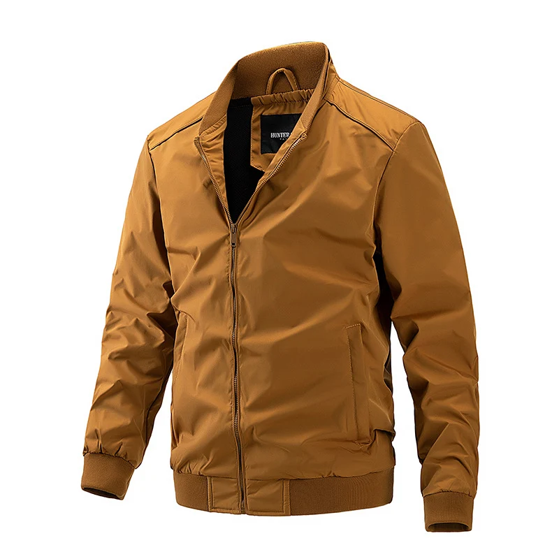Herren Wasserabweisende leichte Bomberjacke mit atmungsaktivem Mesh-Innenfutter Drune
