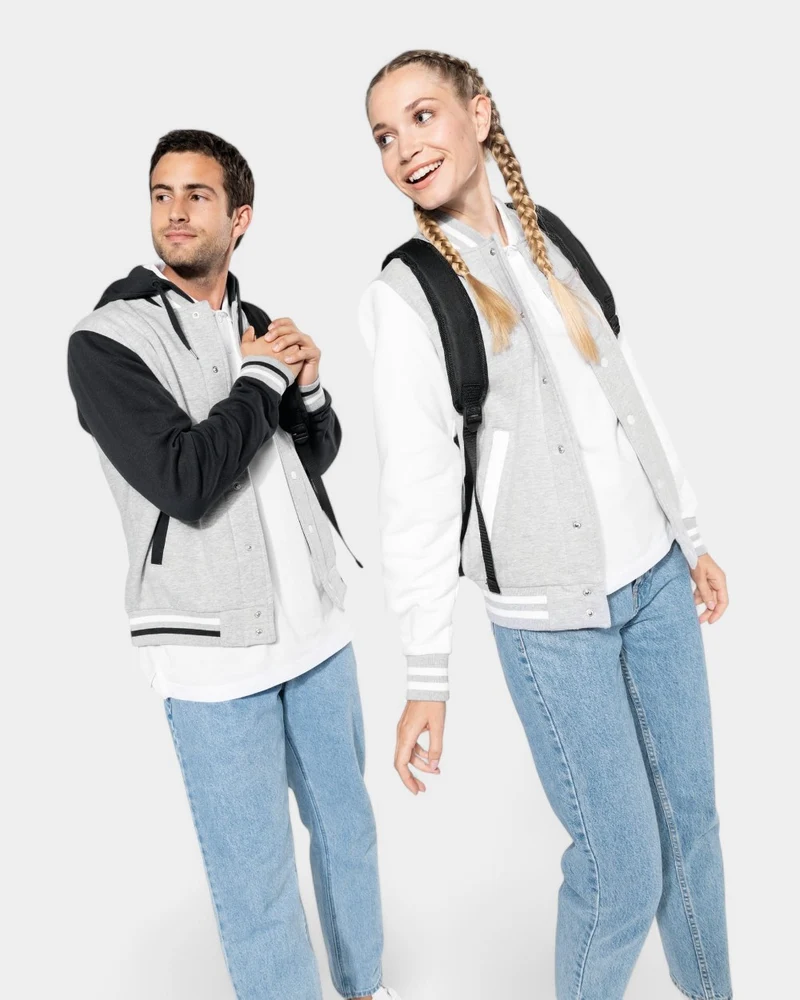Teddy-Blouson mit Kapuze Unisex zum Personalisieren