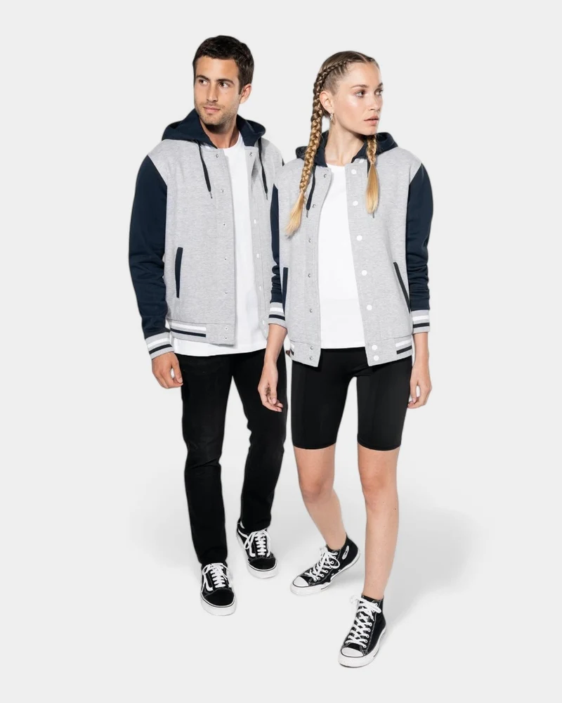 Teddy-Blouson mit Kapuze Unisex zum Personalisieren