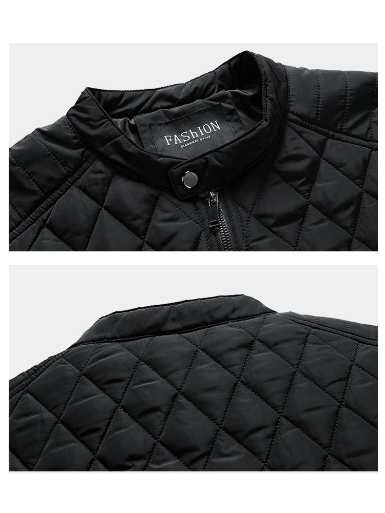 Herren Steppjacke mit Thermofutter und Stehkragen Drune