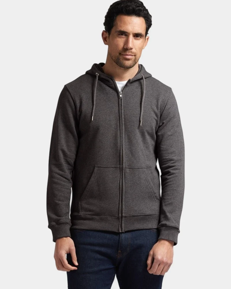Zip-Hoodie Unisex Made in France zum Personalisieren