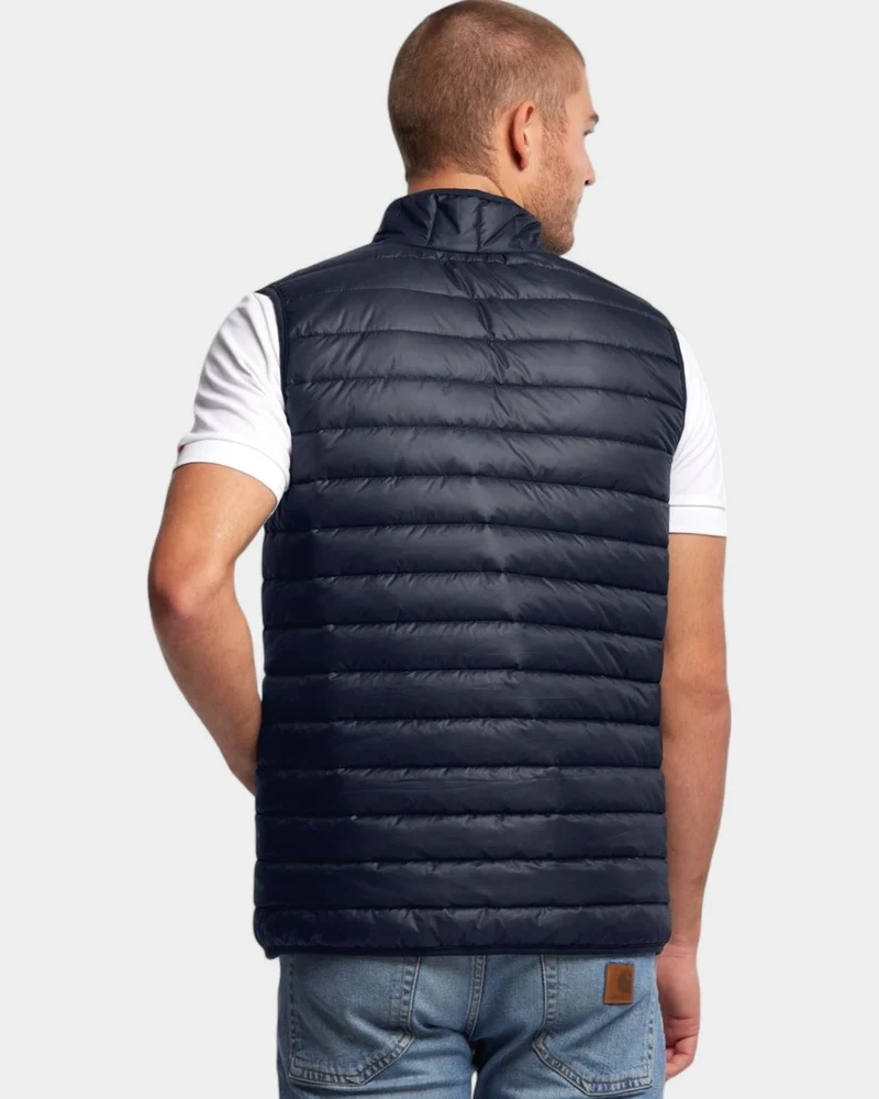 Ärmellose Steppjacke für Herren Made in France zum Personalisieren