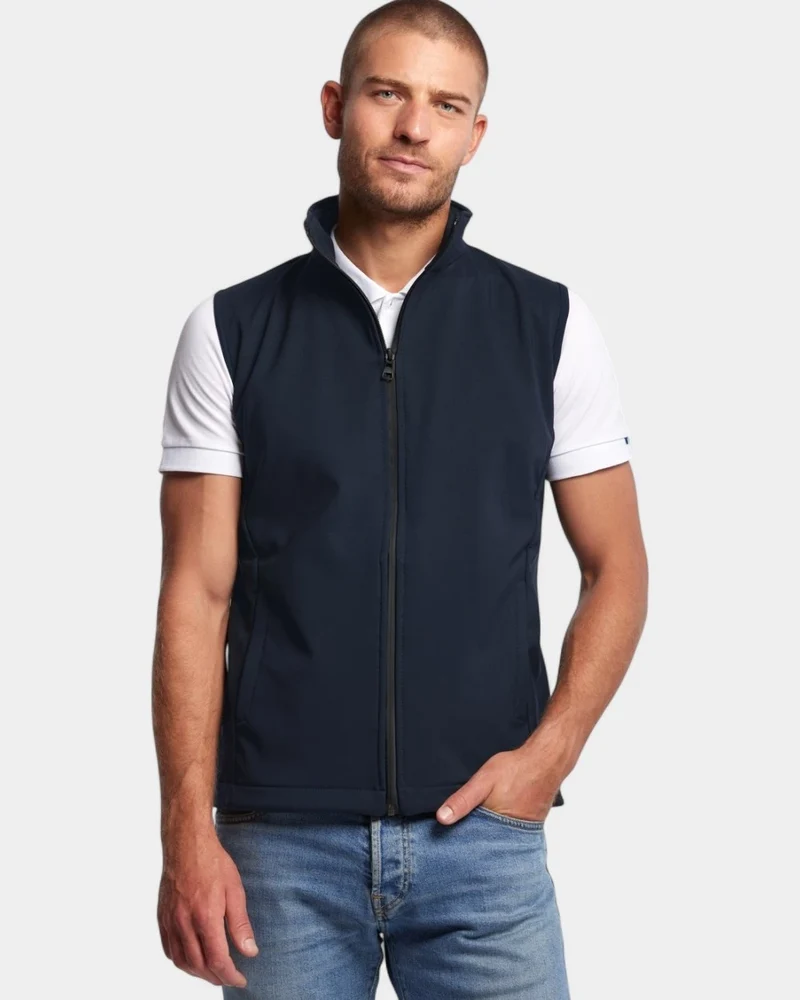 Softshell-Bodywarmer für Herren Made in France zum Personalisieren