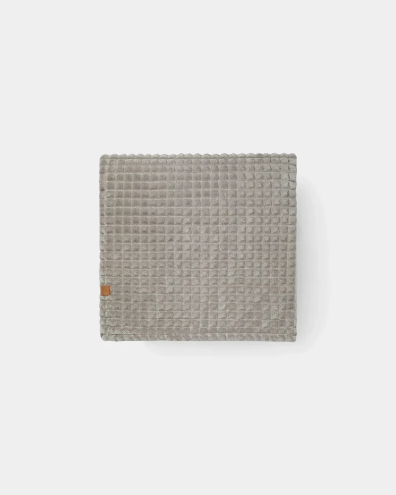 Decke aus recyceltem Polyester zum Personalisieren