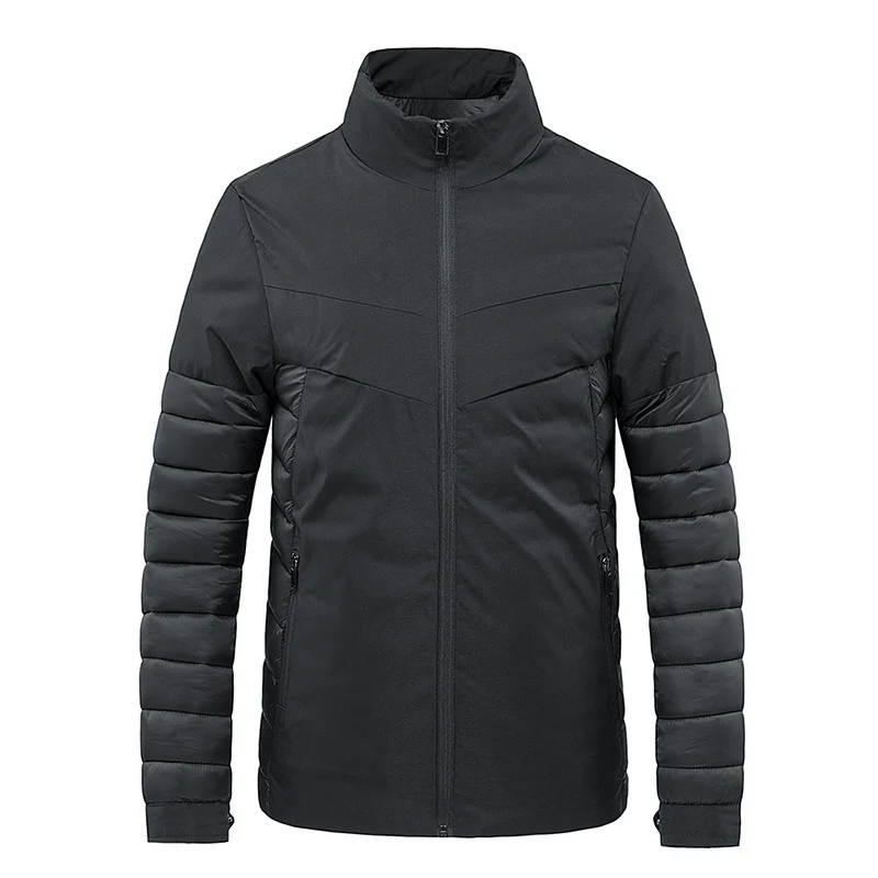 Herren Leichte Thermo-Steppjacke mit Softshell-Außenmaterial Drune