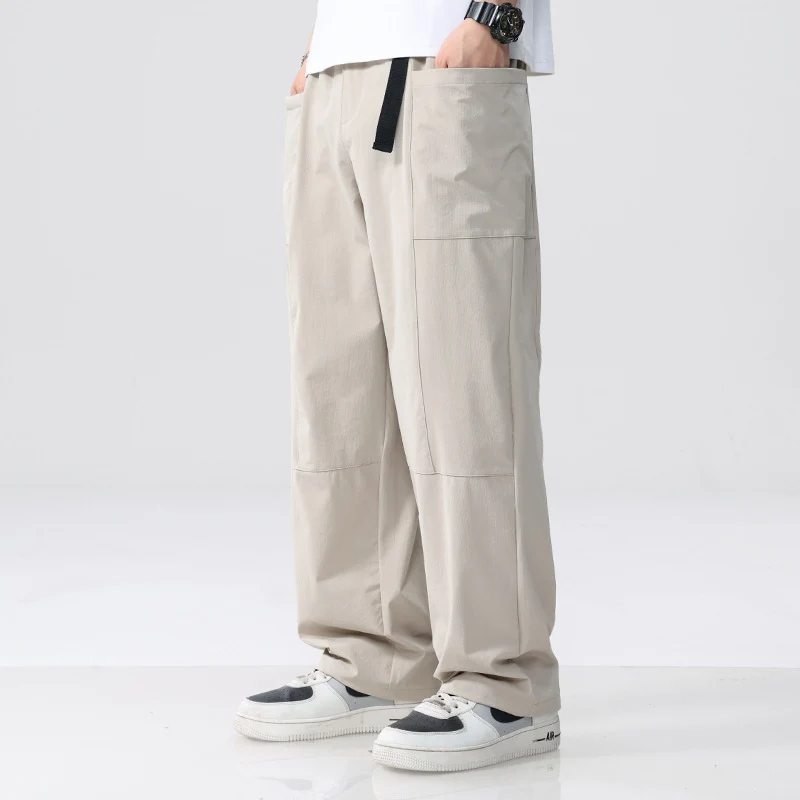 Herren Weite Utility-Cargohose im Relaxed-Fit mit aufgesetzten Taschen Drune