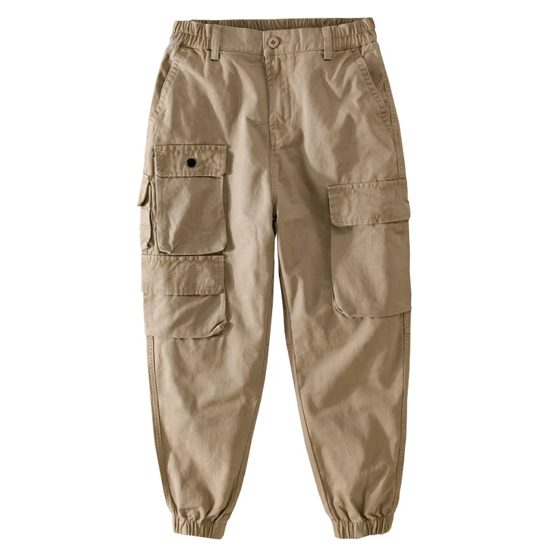 Herren Utility-Cargo-Jogger mit verstärkten Beintaschen und elastischem Knöchelbund Drune