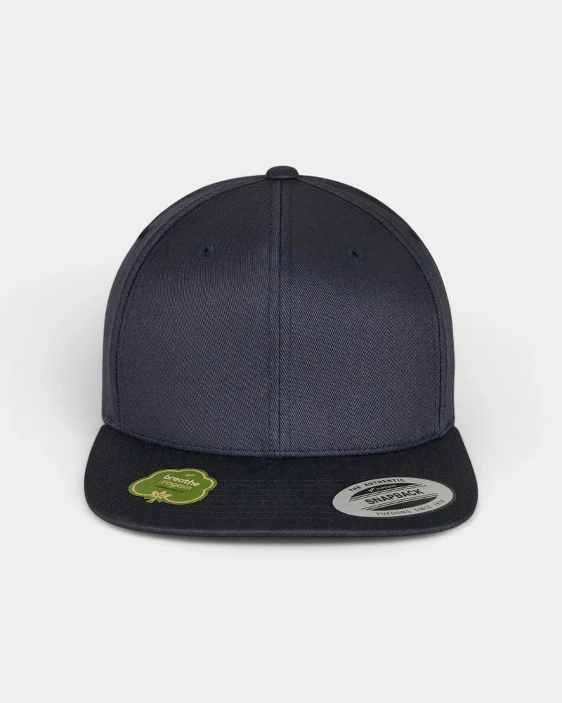 Personalisierbare Bio-Snapback-Kappe