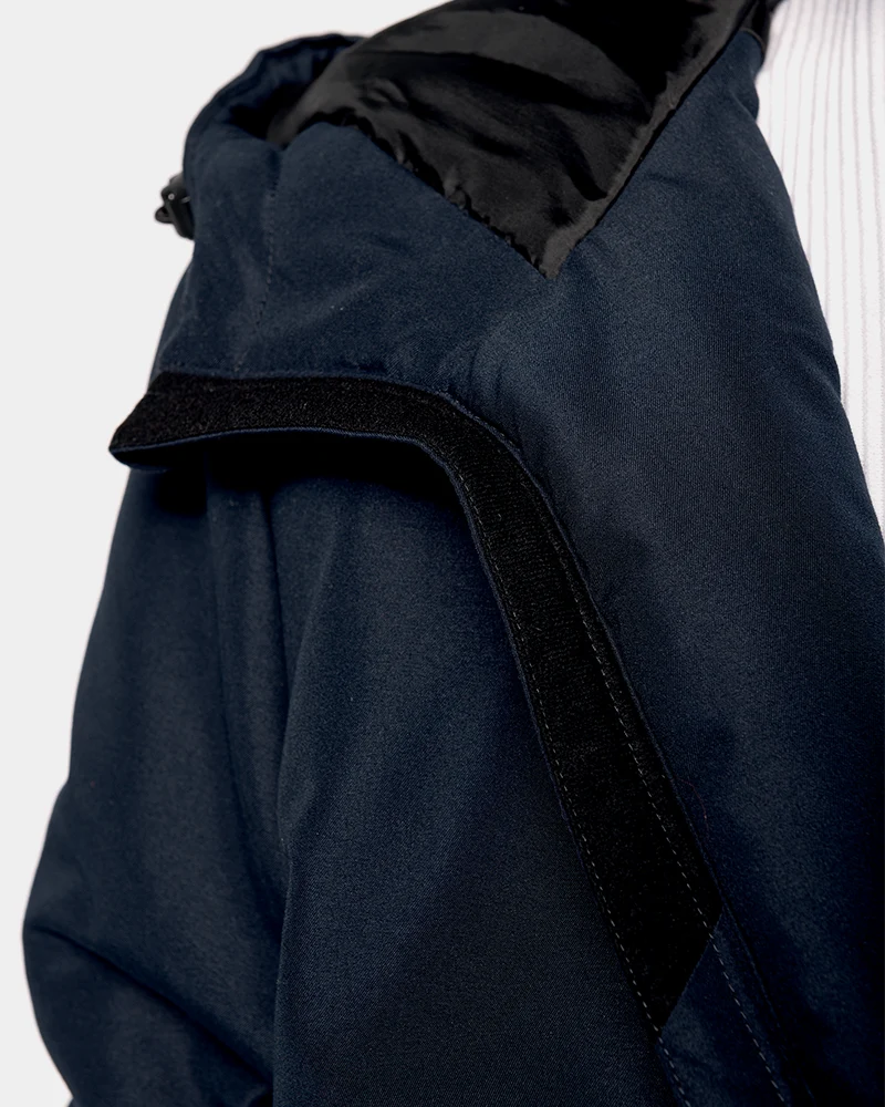 Personalisierbarer Unisex-Parka mit Kapuze